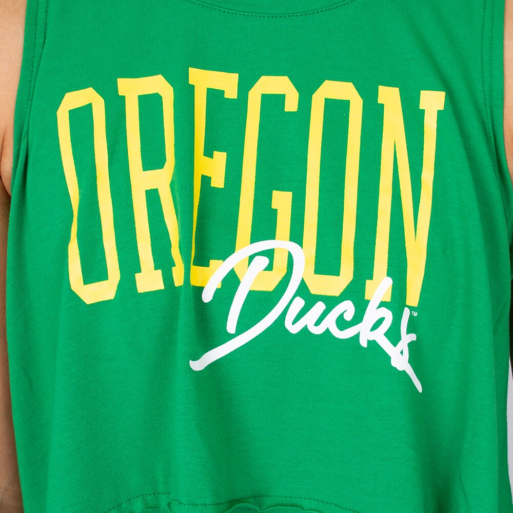 Ducks Spirit, Zoozatz, Green, Crop Top, Cotton Blend, Women, Script, Flowy style, Tank, 927971